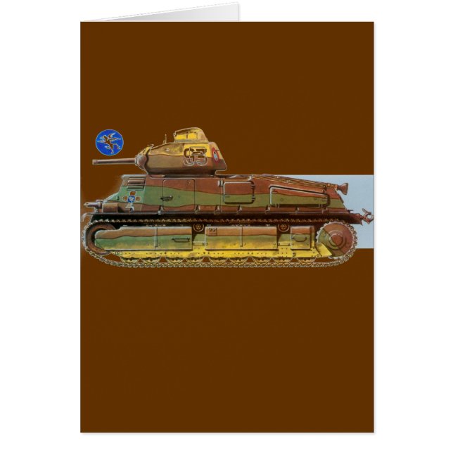 CHAR DE COMBAT FRANÇAIS (Devant)