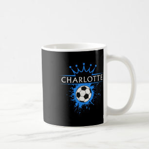 Char Lotte Fußball Fan Unterstützung Stadion Zeige Kaffeetasse