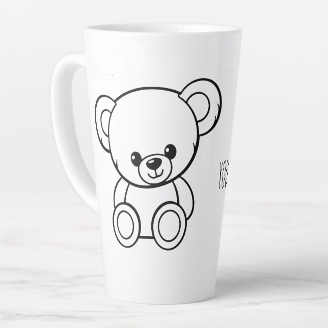CHARACTER  EDITABLE MUG MILCHTASSE (Linke Ecke)