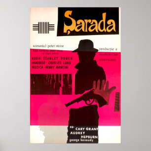 Charade 1963 Film POSTER DRUCK A5-A1 60er Klassike