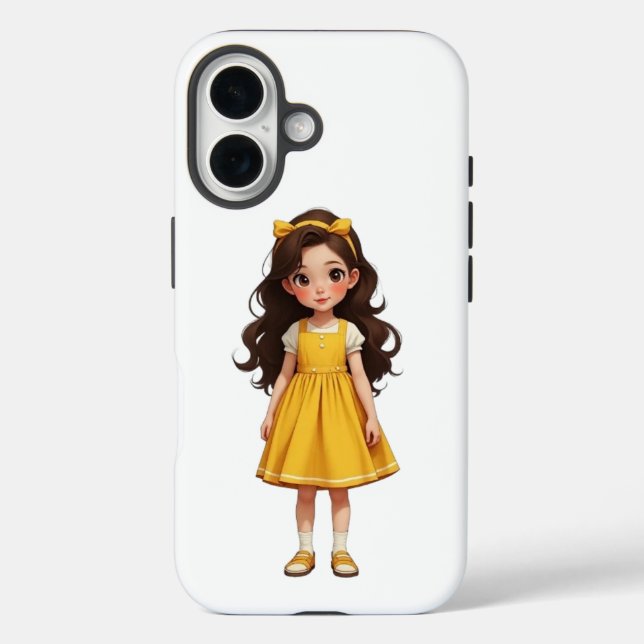 Charakter-Handy  iPhone 16 Hülle (Rückseite)