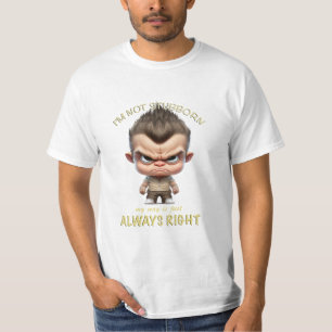 Charakter, ich bin nicht stur, mein Weg ist immer T-Shirt