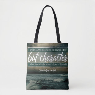 Charakter ist am wohlgeformtesten tasche
