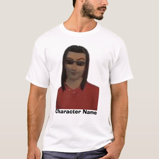 Charakter-Name T-Shirt (Vorderseite)