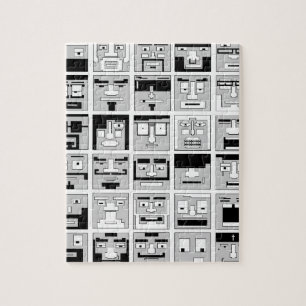 Charakterentwurf des Pixel-8bit