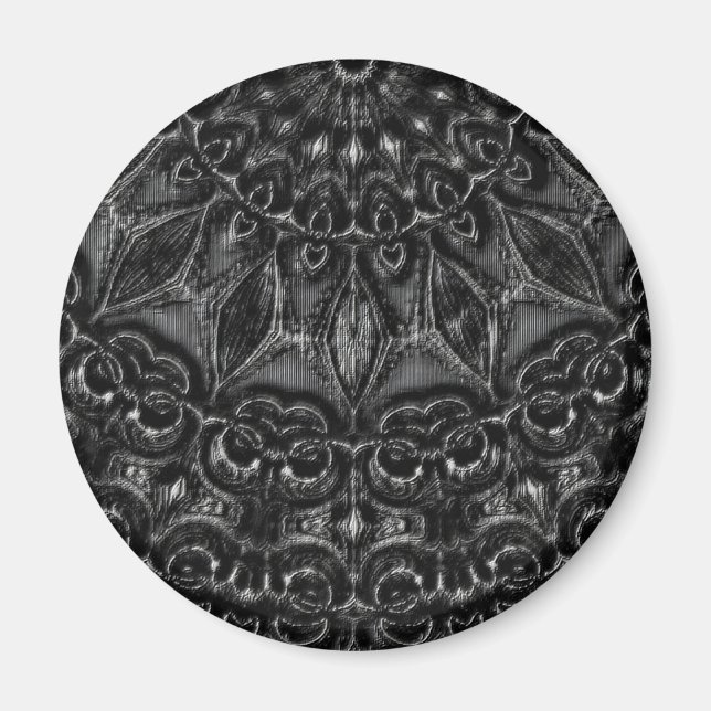 Charbon Mandala Magnet (Devant)