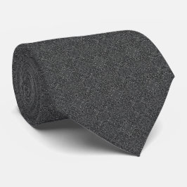 Charcoal Black Jacquard Monochrome Textured Krawatte