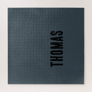 Charcoal Graue Personalisierte Minimalistische Bez