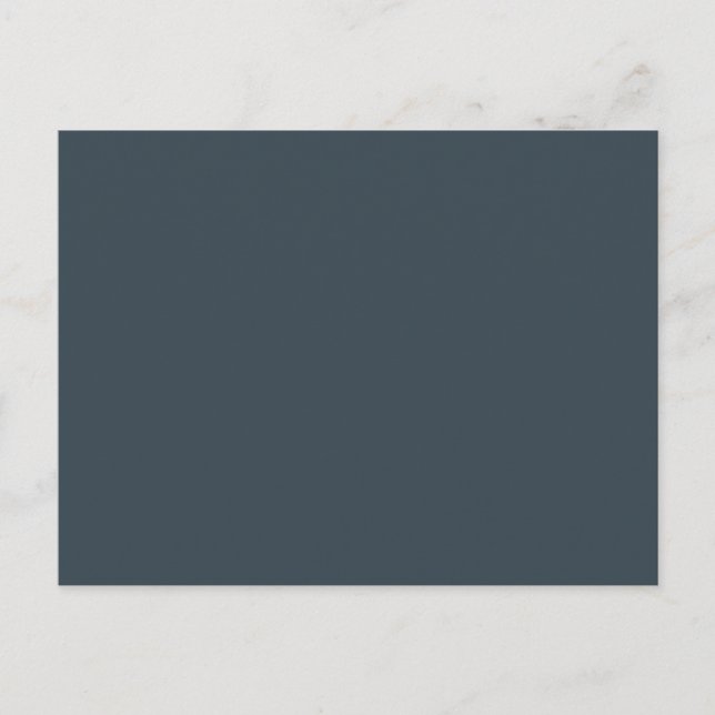 Charcoal Gray Postkarte (Vorderseite)