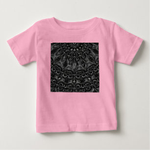 Charcoal Mandala Baby T - Shirt