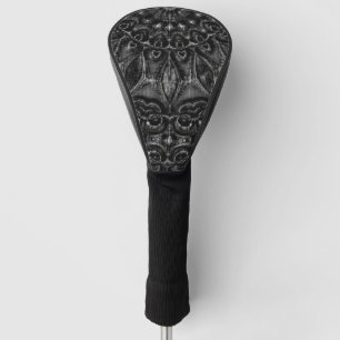 Charcoal Mandala Golf Headcover