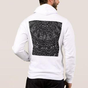 Charcoal Mandala Hoodie