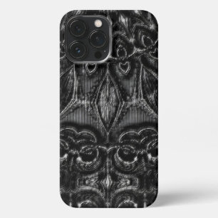 Charcoal Mandala iPhone 13 Pro Max Hülle