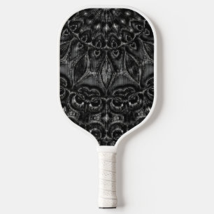 Charcoal Mandala Pickleball Paddle