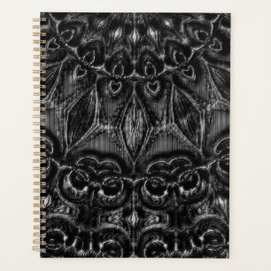 Charcoal Mandala Planer