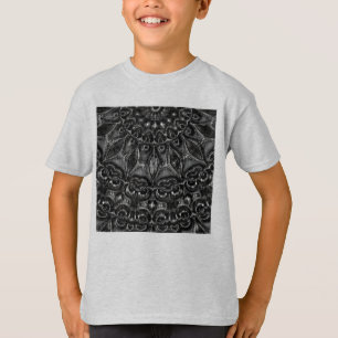 Charcoal Mandala T-Shirt