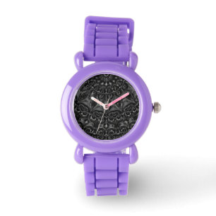 Charcoal Mandala Watch Armbanduhr