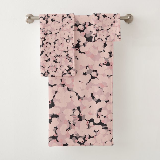 charcoal pink gray abstract (En situation)