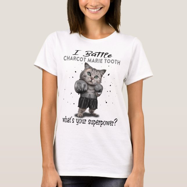 Charcot Marie Tooth Sensibilisierungskampagne "Ban T-Shirt (Vorderseite)