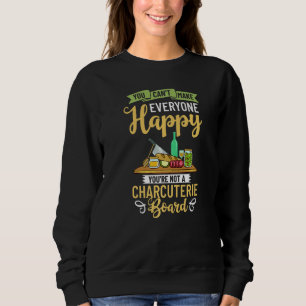 Charcuterie Board Käseplatten Fleisch Rezepte Idee Sweatshirt