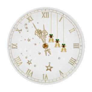 Charcuterie Cutting Board für das neue Jahr Schneidebrett