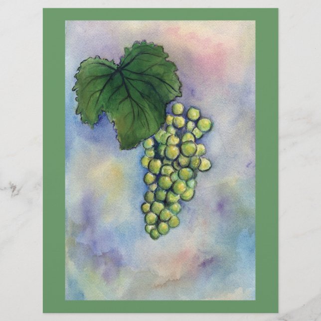 Chardonnay Weintrauben (Vorderseite)