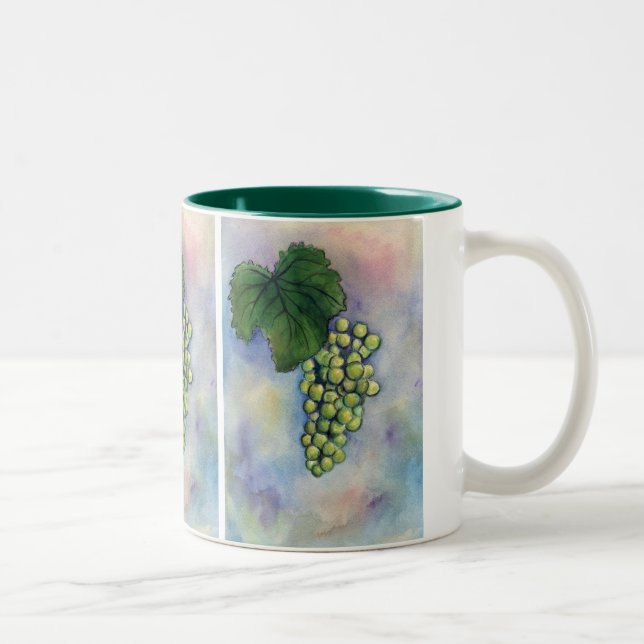 Chardonnay Weintrauben Tasse (Rechts)