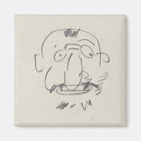 Charge de Lautrec par Lui-Meme (Bleistift auf Papi