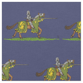 Charge mittelalterlicher Ritter Stoff