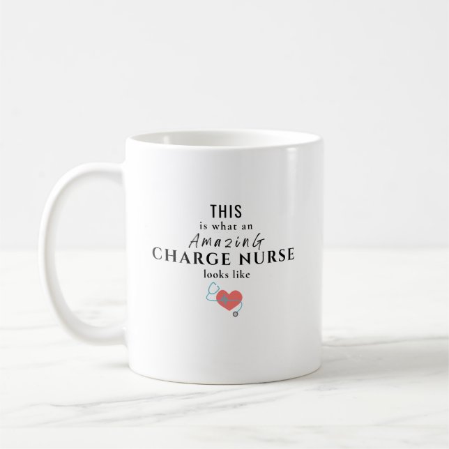 Charge Nurse Kaffeetasse (Links)