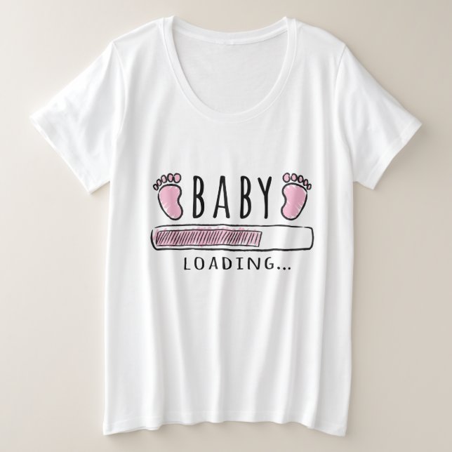 Chargement de la petite fille | Enceinte (Design devant)