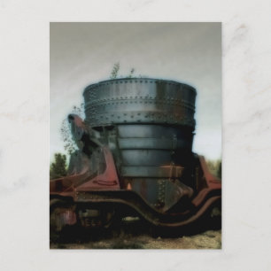 Chargement des travaux de fer, échelle - carte pos