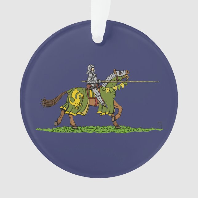 Chargement du chevalier médiéval (devant)