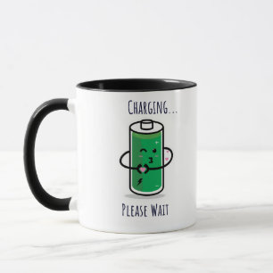 Chargement... Veuillez patienter - Drôle café Mug 