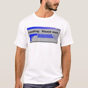 Chargement Veuillez Patienter T-shirt Drôle