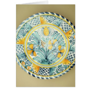 Chargeur de Bluedash Delftware, poterie de Lambeth