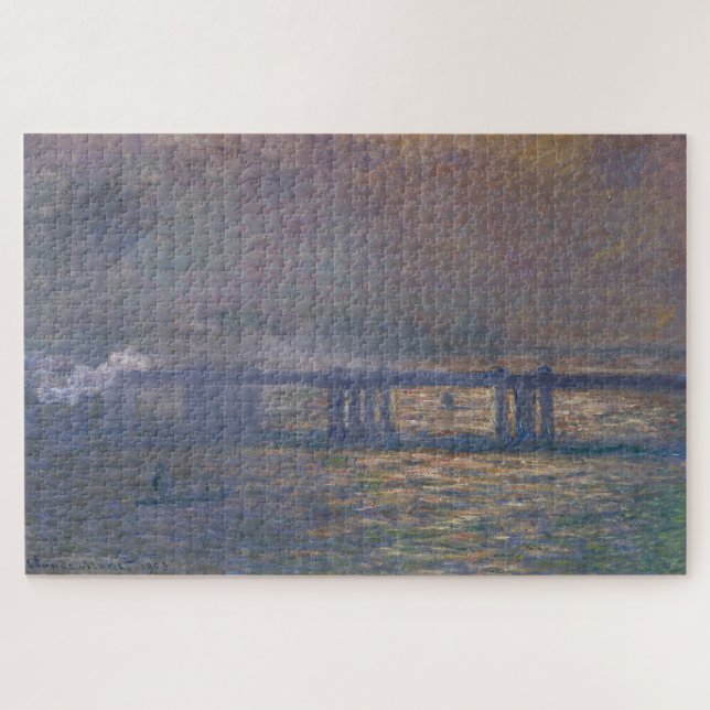 Charing Cross Bridge (1903) – Claude Monet (Horizontal)