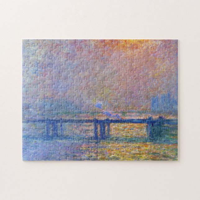 Charing Cross Bridge, The Thames, Claude Monet (Horizontal)