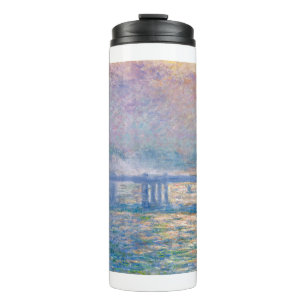 Charing Cross Bridge von Claude Monet Thermosbecher