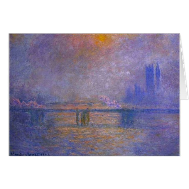 Charing Querbrücke, die Themse 02 durch Claude (Vorderseite (Horizontal))