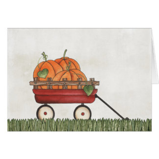 Chariot complètement des citrouilles