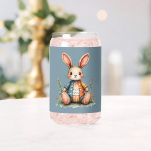 Chariot de lapin de chaume en gros bois