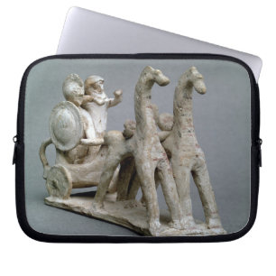 Chariot und Pferde, vom Grab von Prinzessin Nefe Laptopschutzhülle