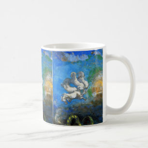 Chariot von Apollo - durch Symbolist Odilon Redon Kaffeetasse