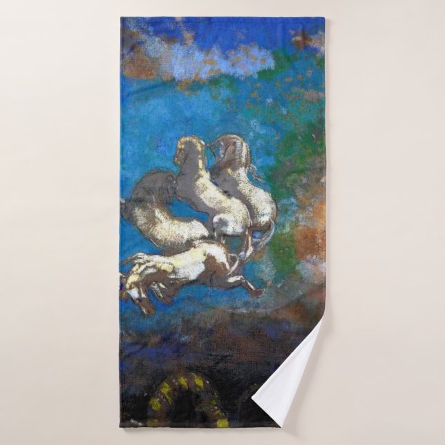Chariot von Apollo, Redon Badehandtuch (Badehandtuch)