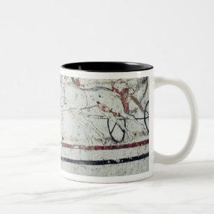 Charioteer und Gladiator, vom Grab von Zweifarbige Tasse
