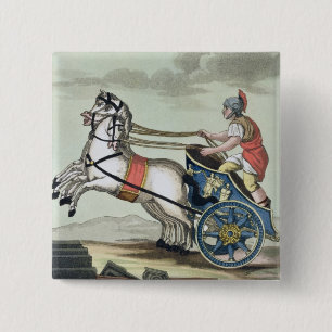 Charioteer, von "L'Antica Rom", 1825 (Farbe Button