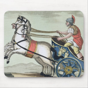 Charioteer, von "L'Antica Rom", 1825 (Farbe Mousepad