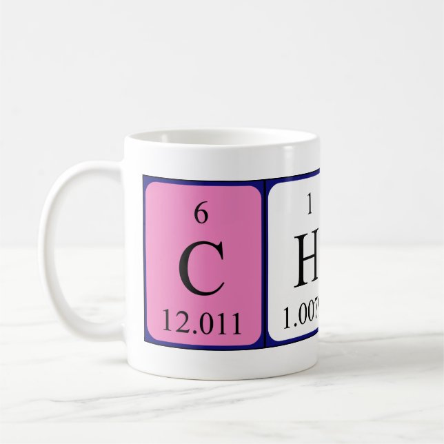 Charla Periodenname Tasse (Links)
