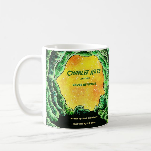 Charlee Kate und die Höhlen der Venus Kaffeetasse (Links)